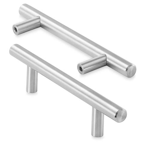 stailess steel cabinet knobs|solid stainless steel cabinet handles.